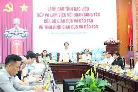 Sở Giáo dục và Đào tạo Bạc Liêu 9