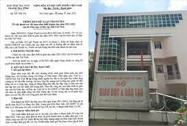 Sở Giáo dục và Đào tạo Trà Vinh 1