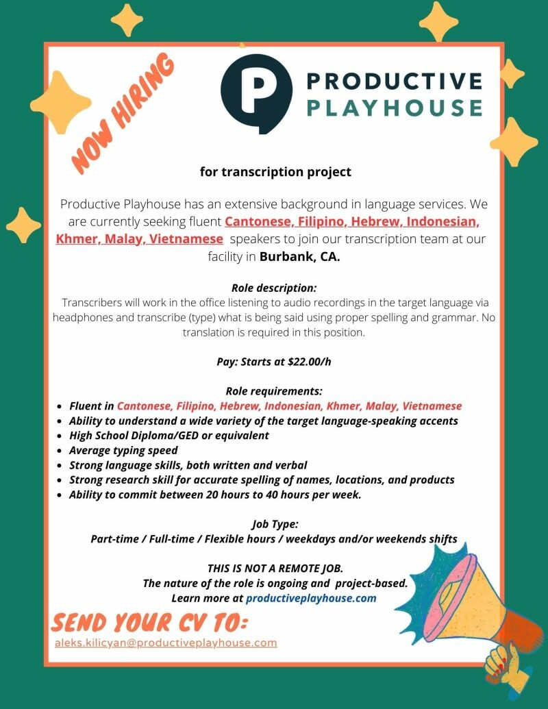 Productive Playhouse 1