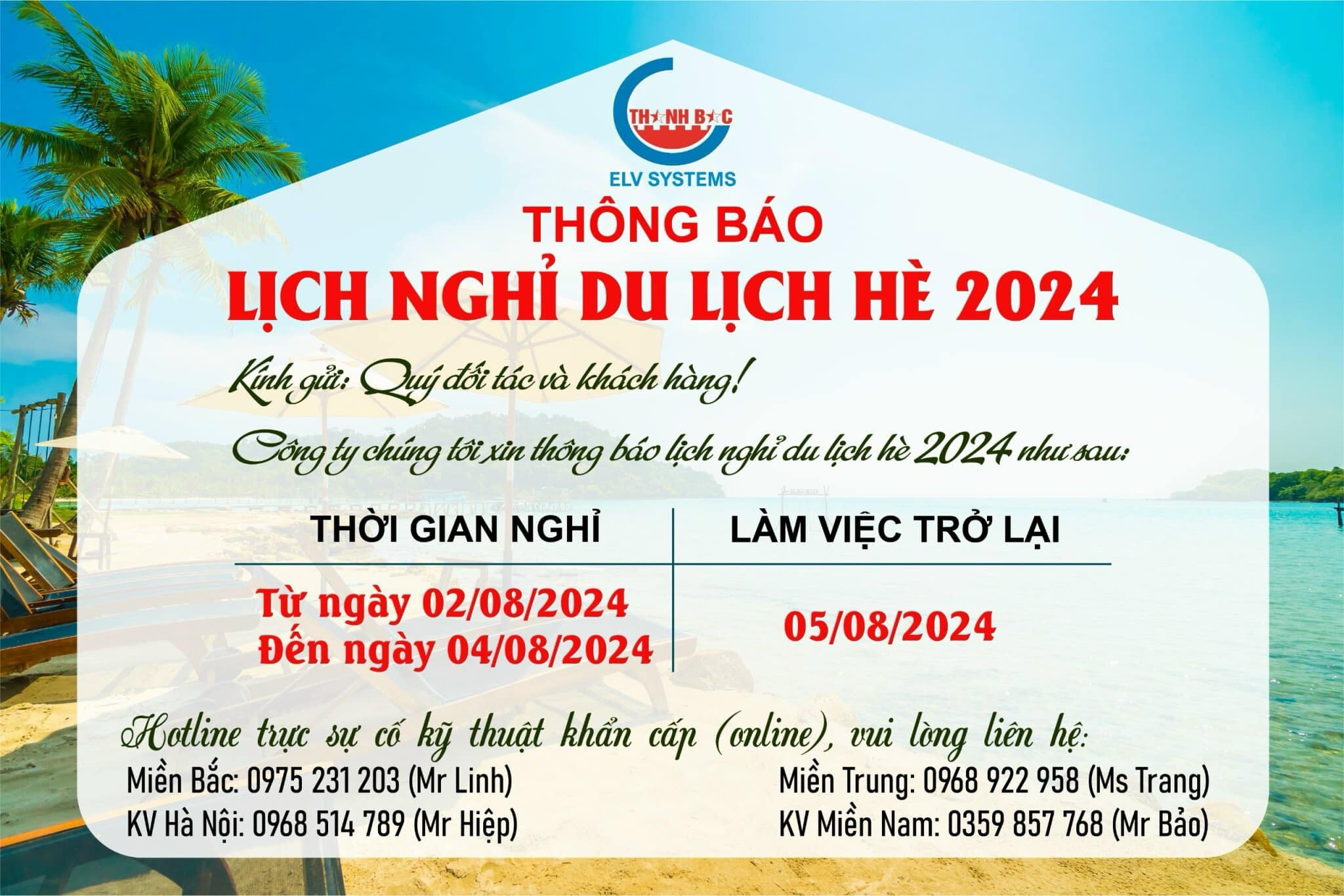 THƯƠNG MẠI VÀ DỊCH VỤ THÀNH BẮC 5