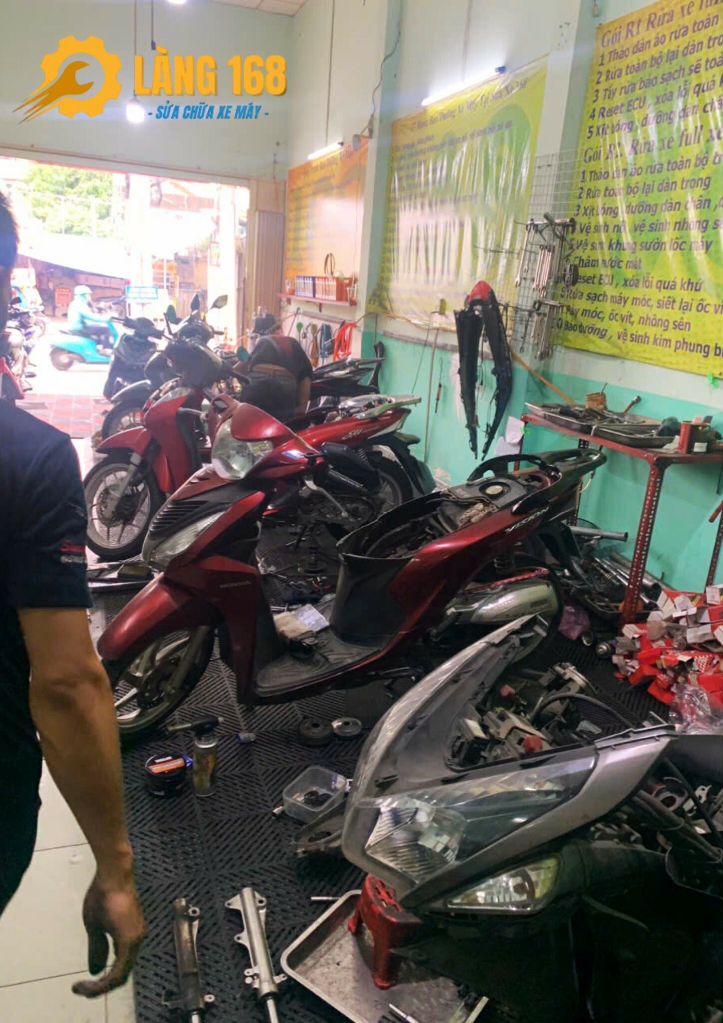 Làng 168 - Sửa Chữa Xe Máy Làng 168 10