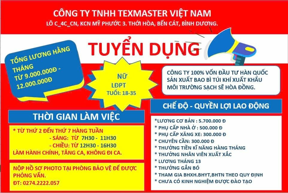 Texmaster Việt Nam 1
