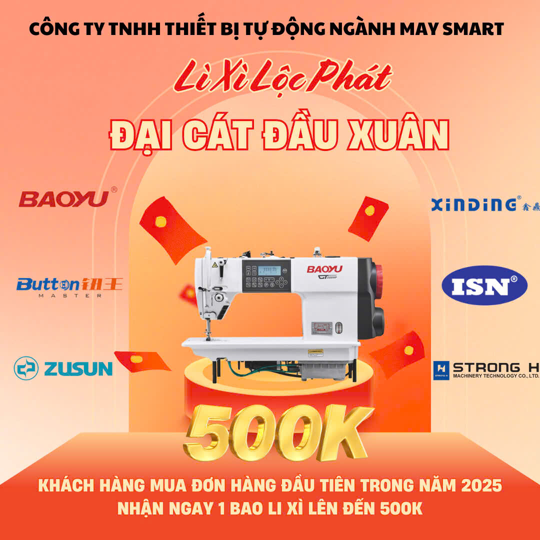 THIẾT BỊ TỰ ĐỘNG NGÀNH MAY - SMART 10