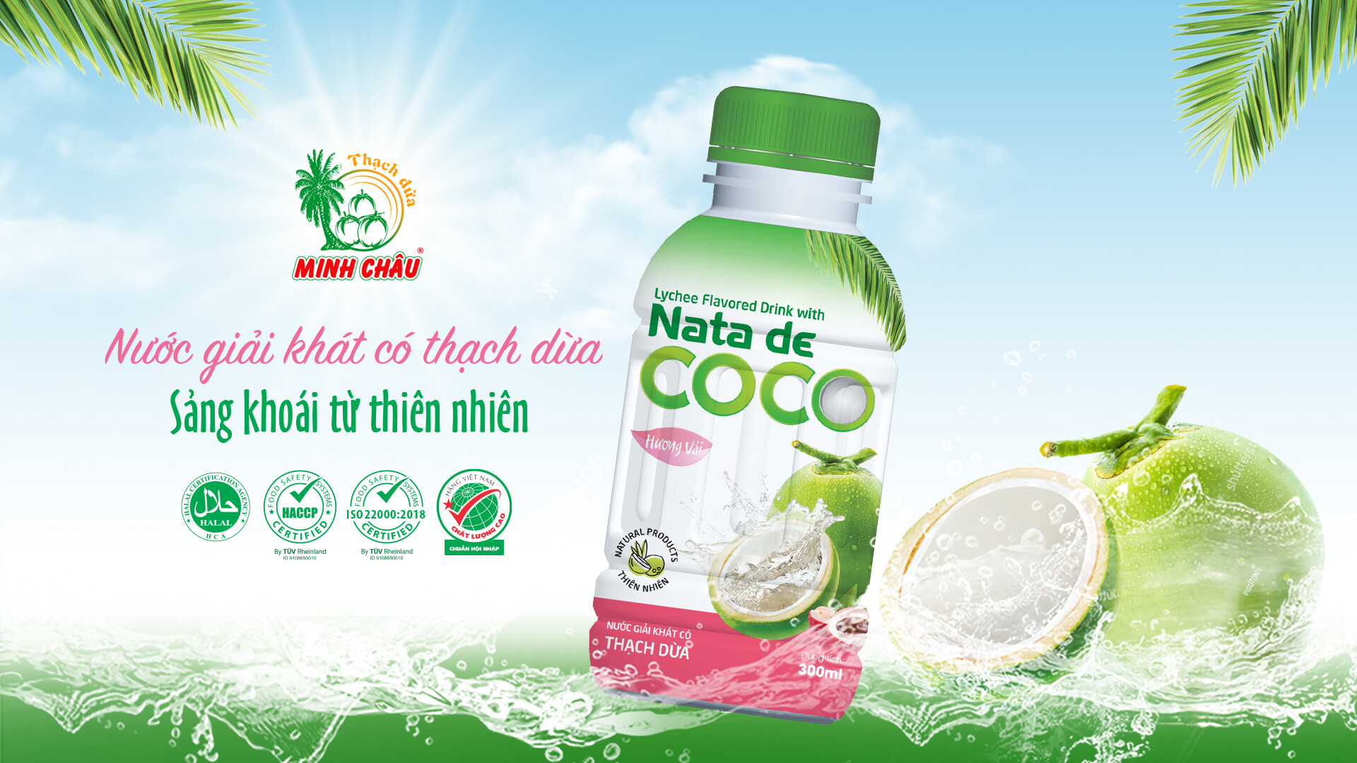 Thạch dừa Minh Châu 8