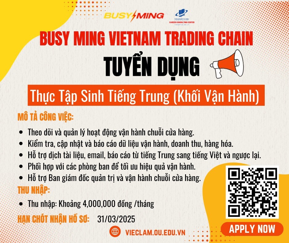 BUSY MING VIỆT NAM 6