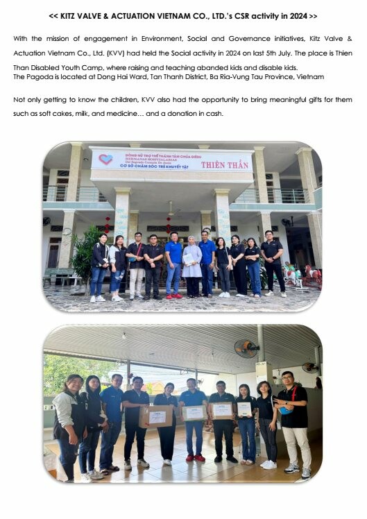 KITZ VALVE & ACTUATION VIỆT NAM 8
