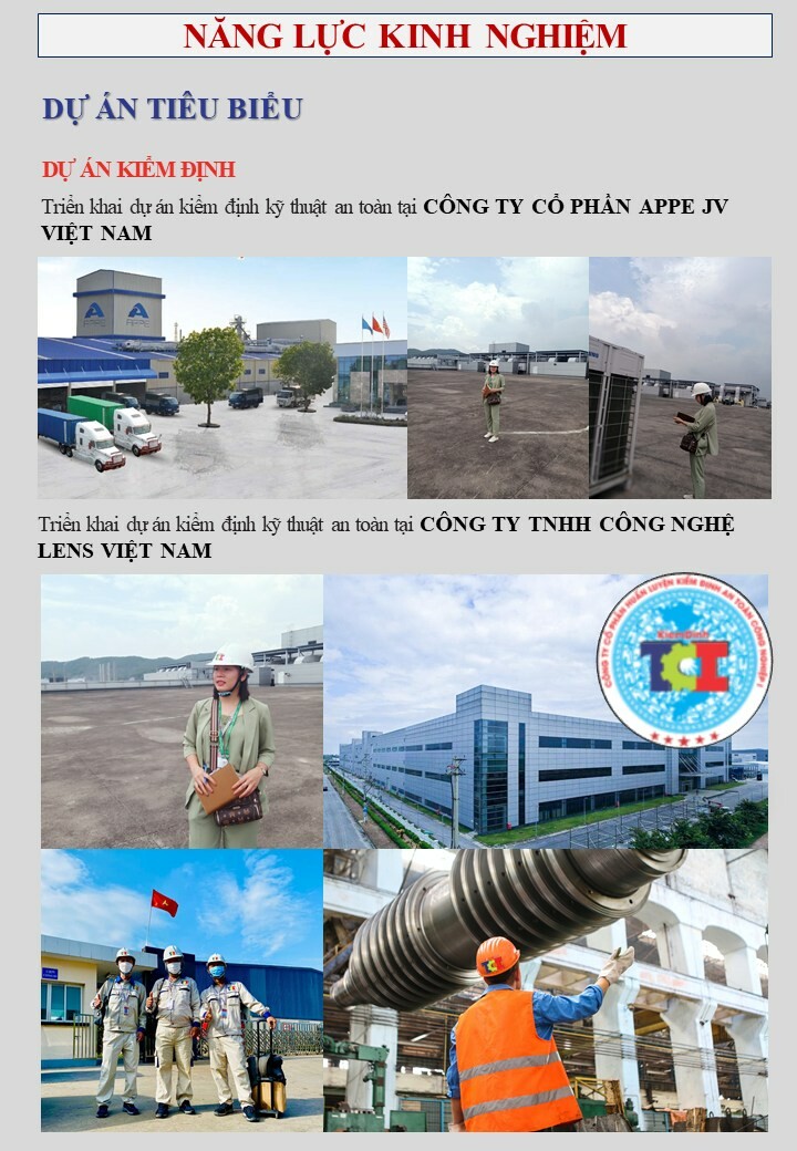 Kiểm định an toàn công nghiệp I 3