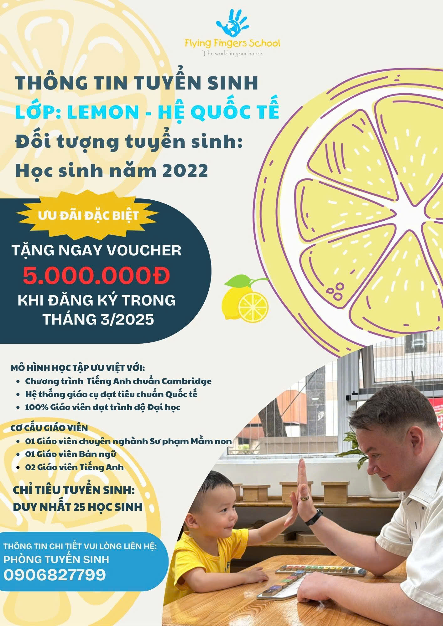 TRƯỜNG MẦM NON NHỮNG NGÓN TAY BAY 6