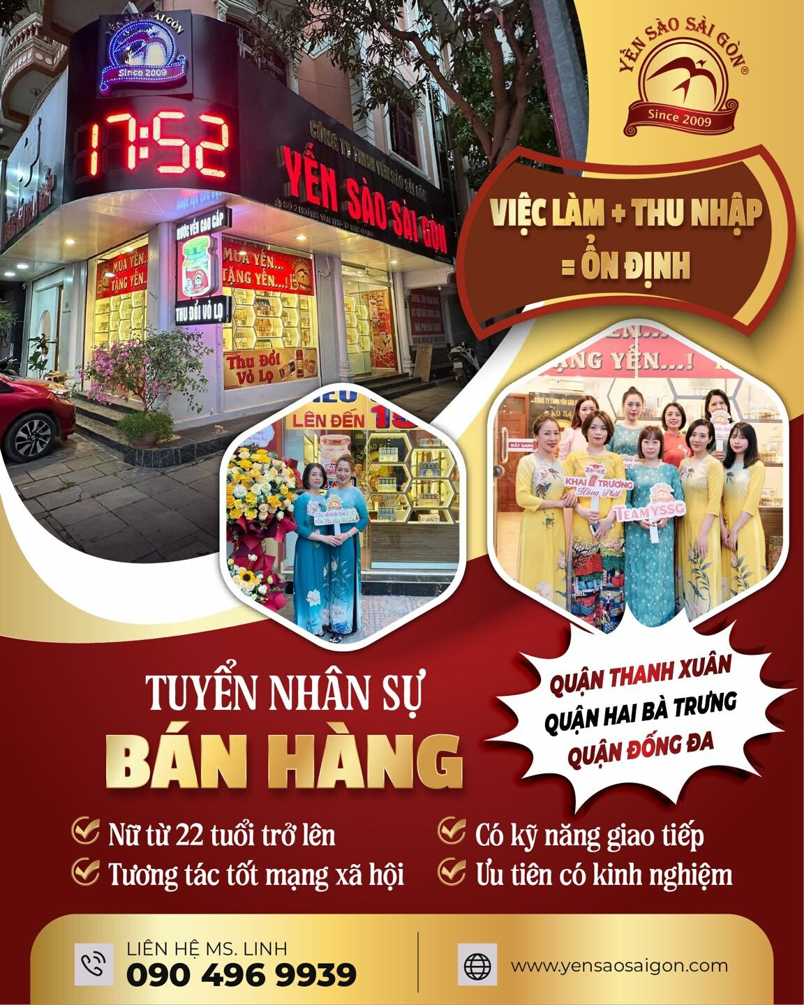 YẾN SÀO SÀI GÒN 11