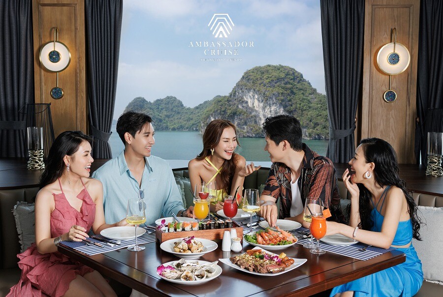 Nhà hàng Ambassador Cruise Hạ Long 5