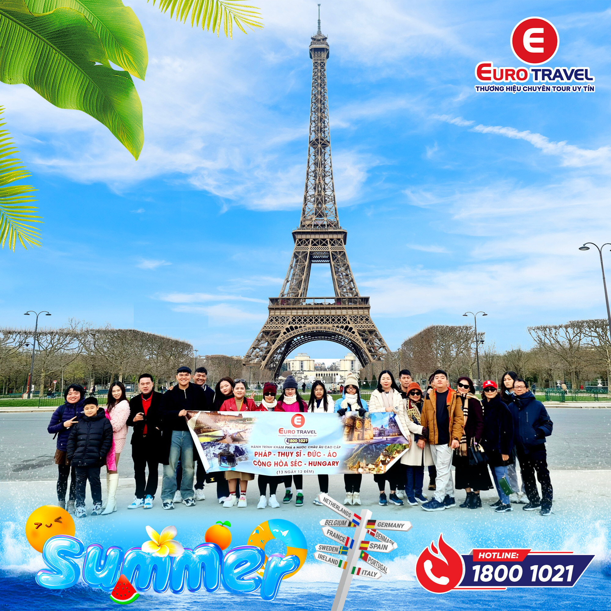 Dịch Vụ Du Lịch Châu Âu - Euro Travel 7