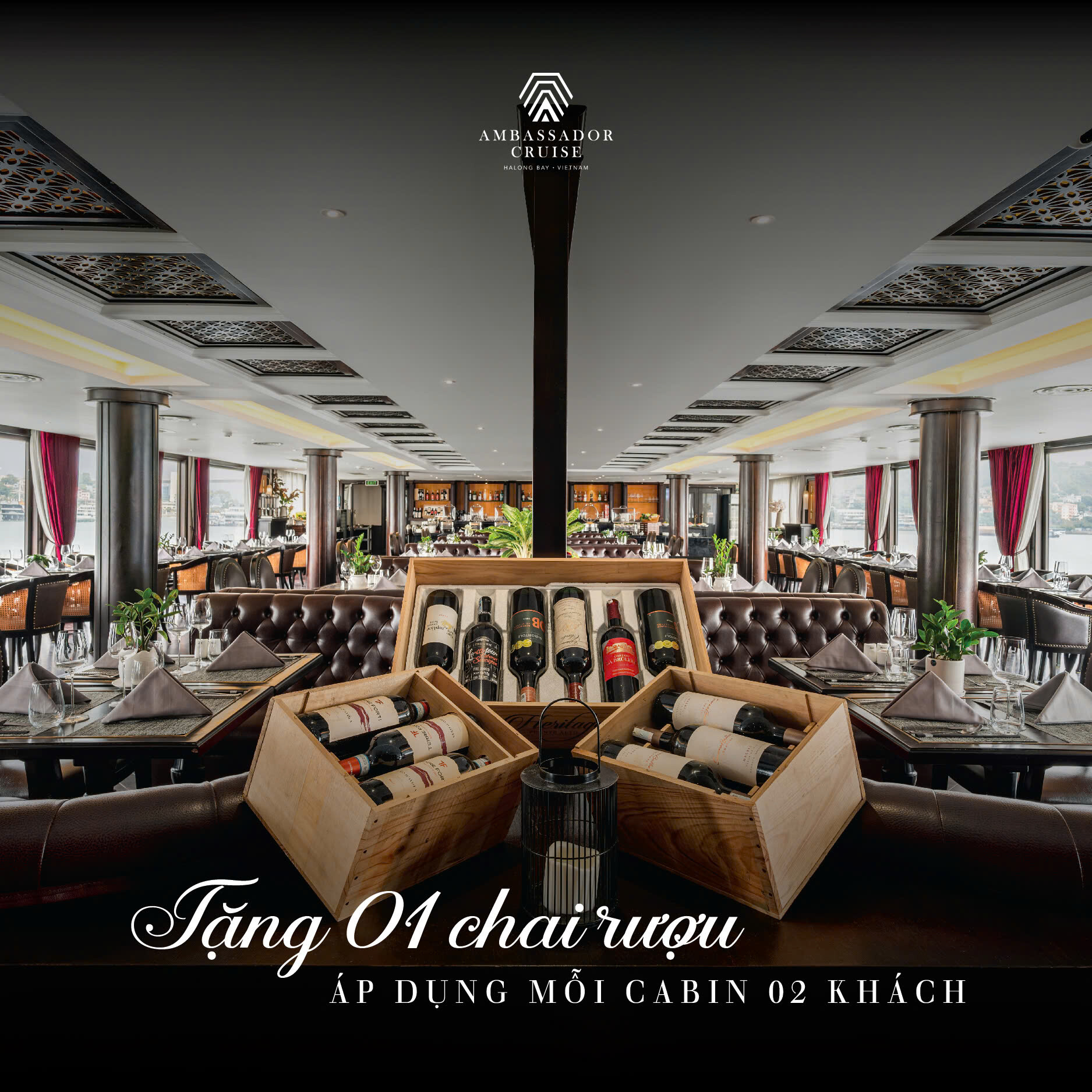 Nhà hàng Ambassador Cruise Hạ Long 3
