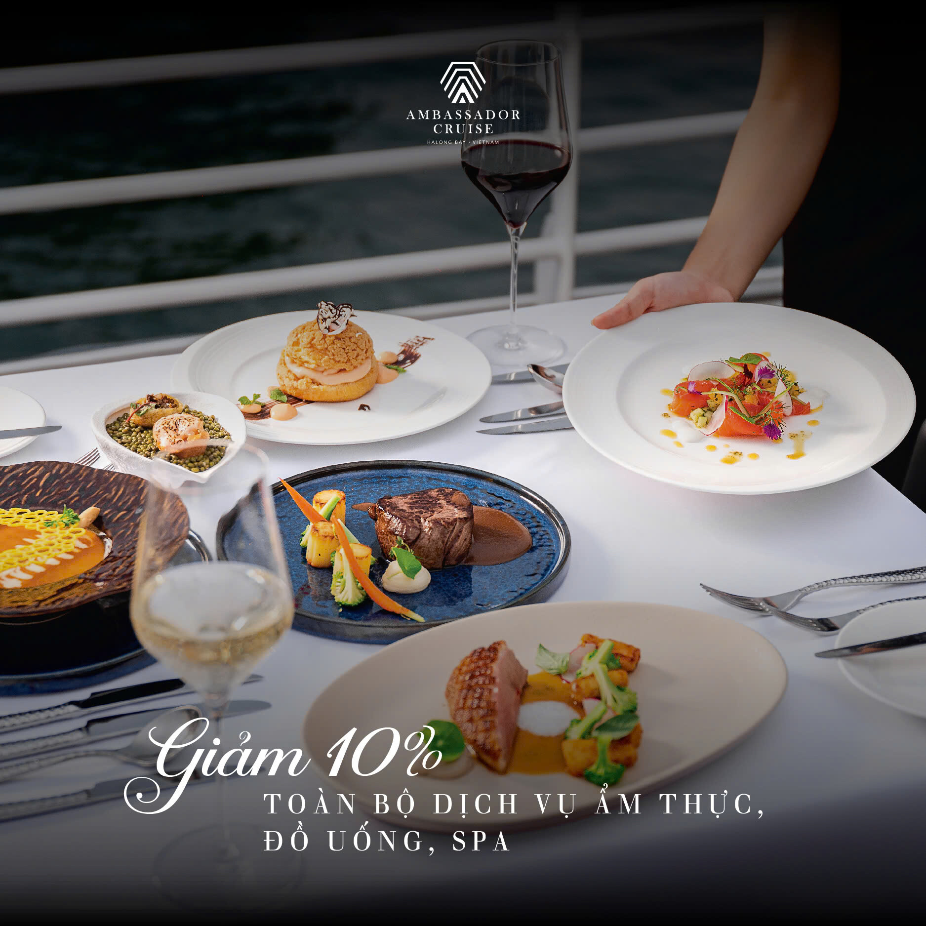 Nhà hàng Ambassador Cruise Hạ Long 4