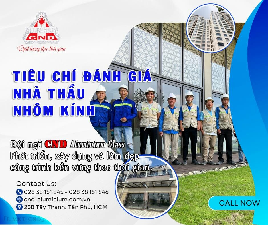Sản Xuất Và Lắp Ráp Cửa Kính Nhôm C.n.d 9