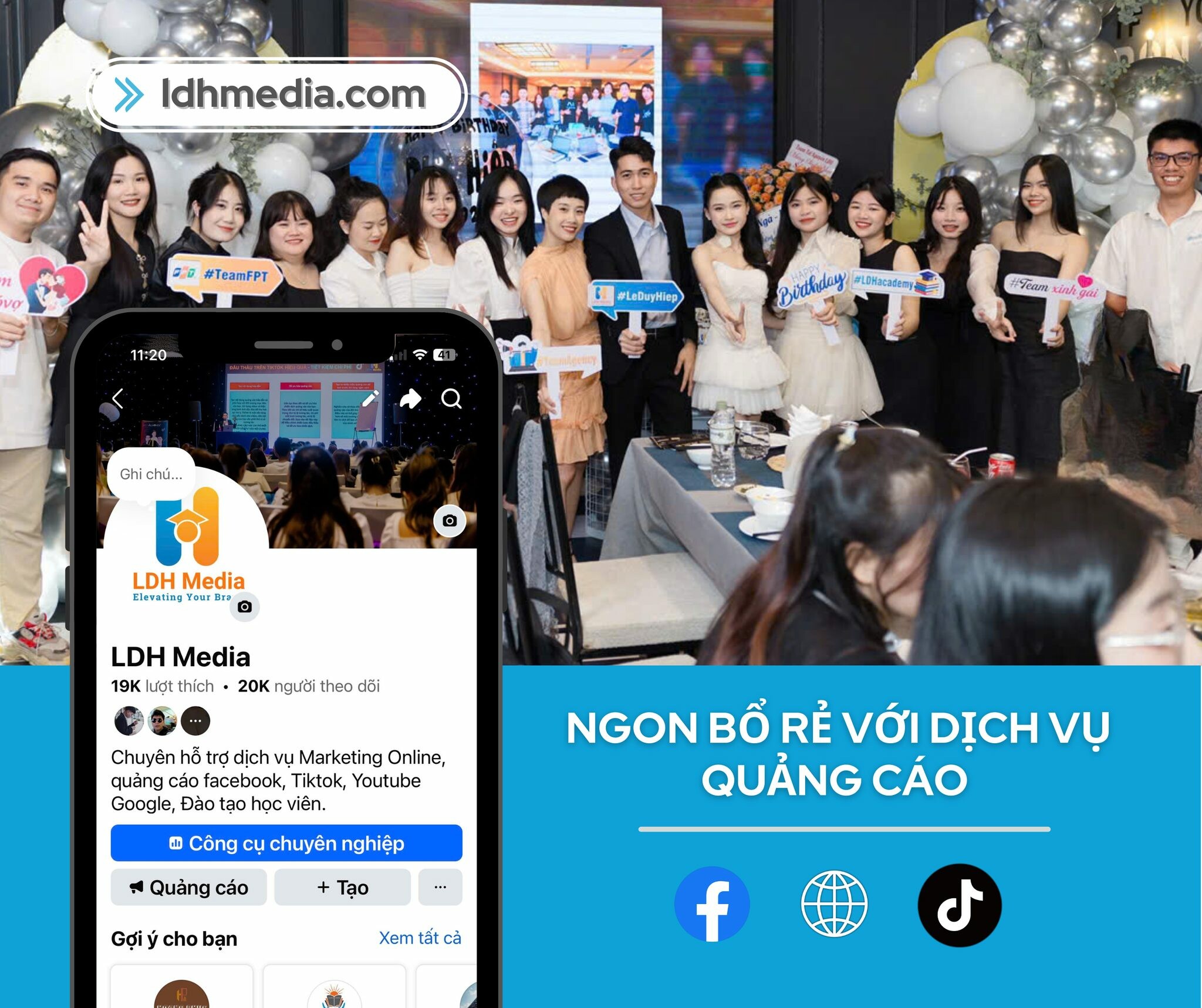 TRUYỀN THÔNG VÀ QUẢNG CÁO LDH MEDIA 2