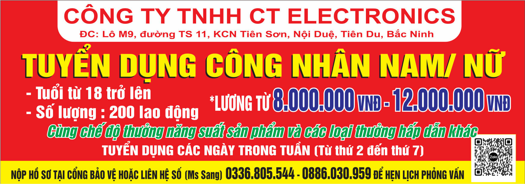 Công Ty TNHH CT Electronics 9