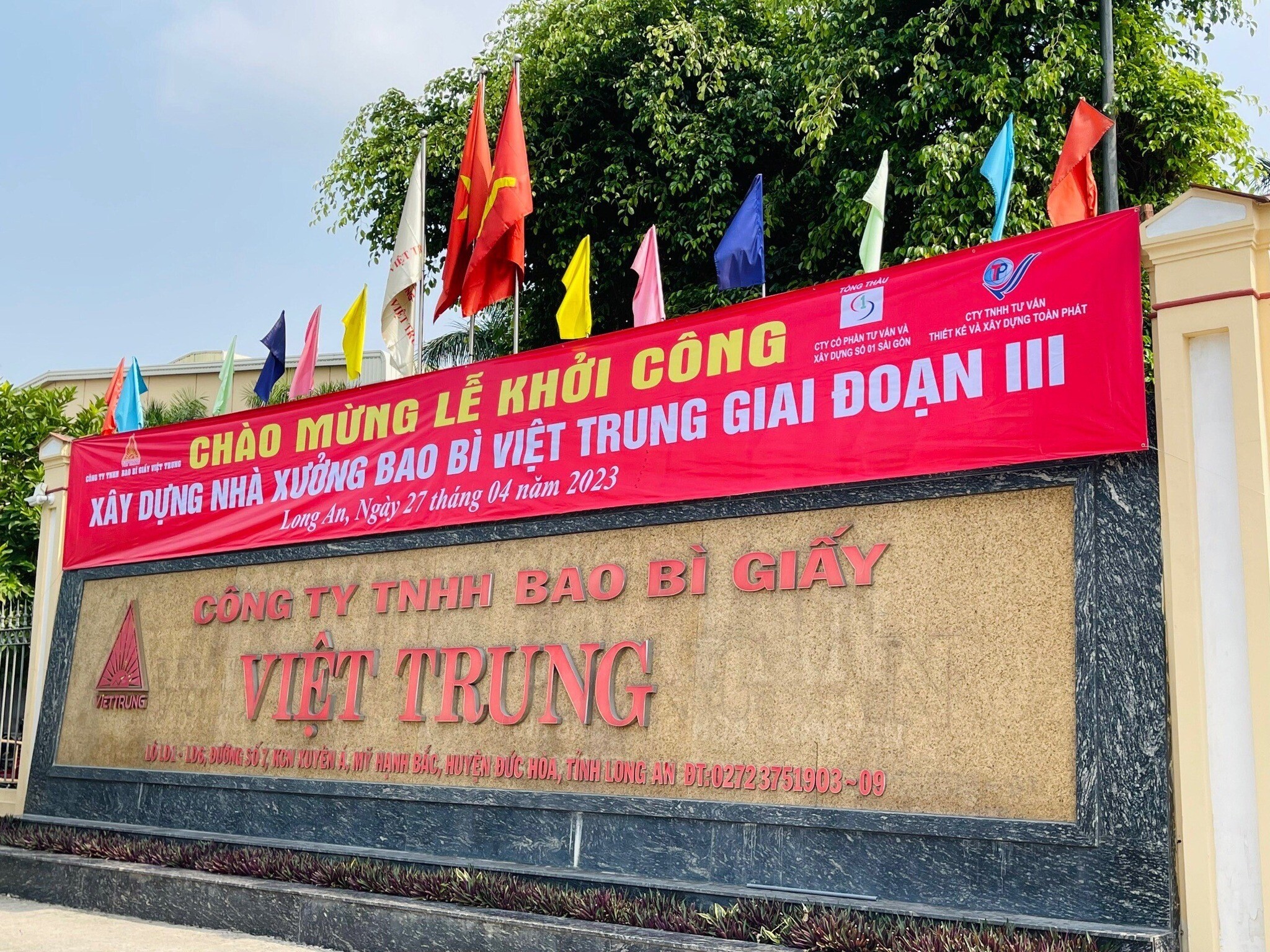 Bao Bì Giấy Việt Trung Long An 8