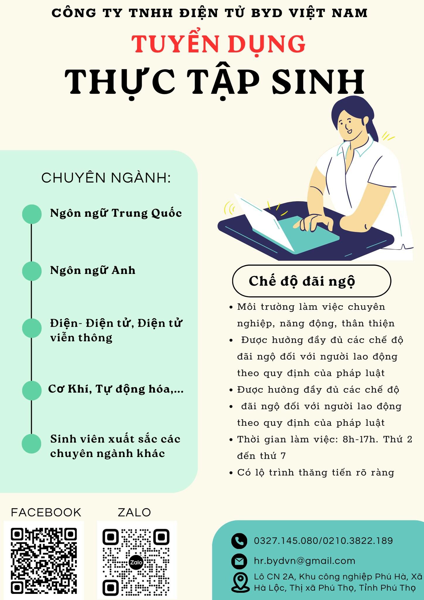 CÔNG TY TNHH ĐIỆN TỬ BYD (VIỆT NAM) 5