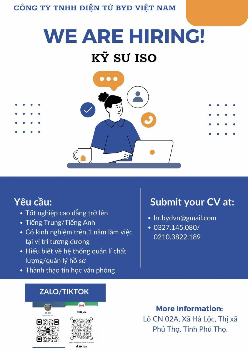CÔNG TY TNHH ĐIỆN TỬ BYD (VIỆT NAM) 6