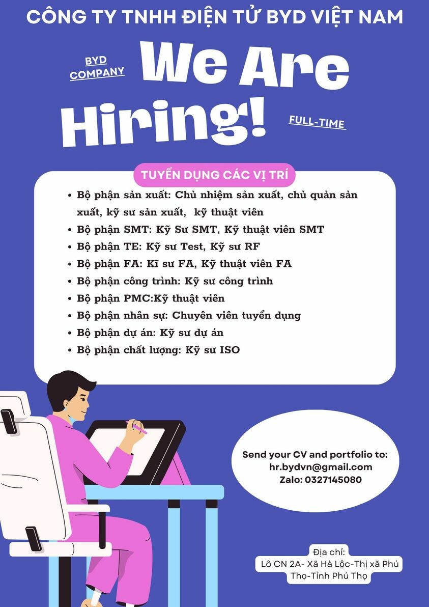 CÔNG TY TNHH ĐIỆN TỬ BYD (VIỆT NAM) 9