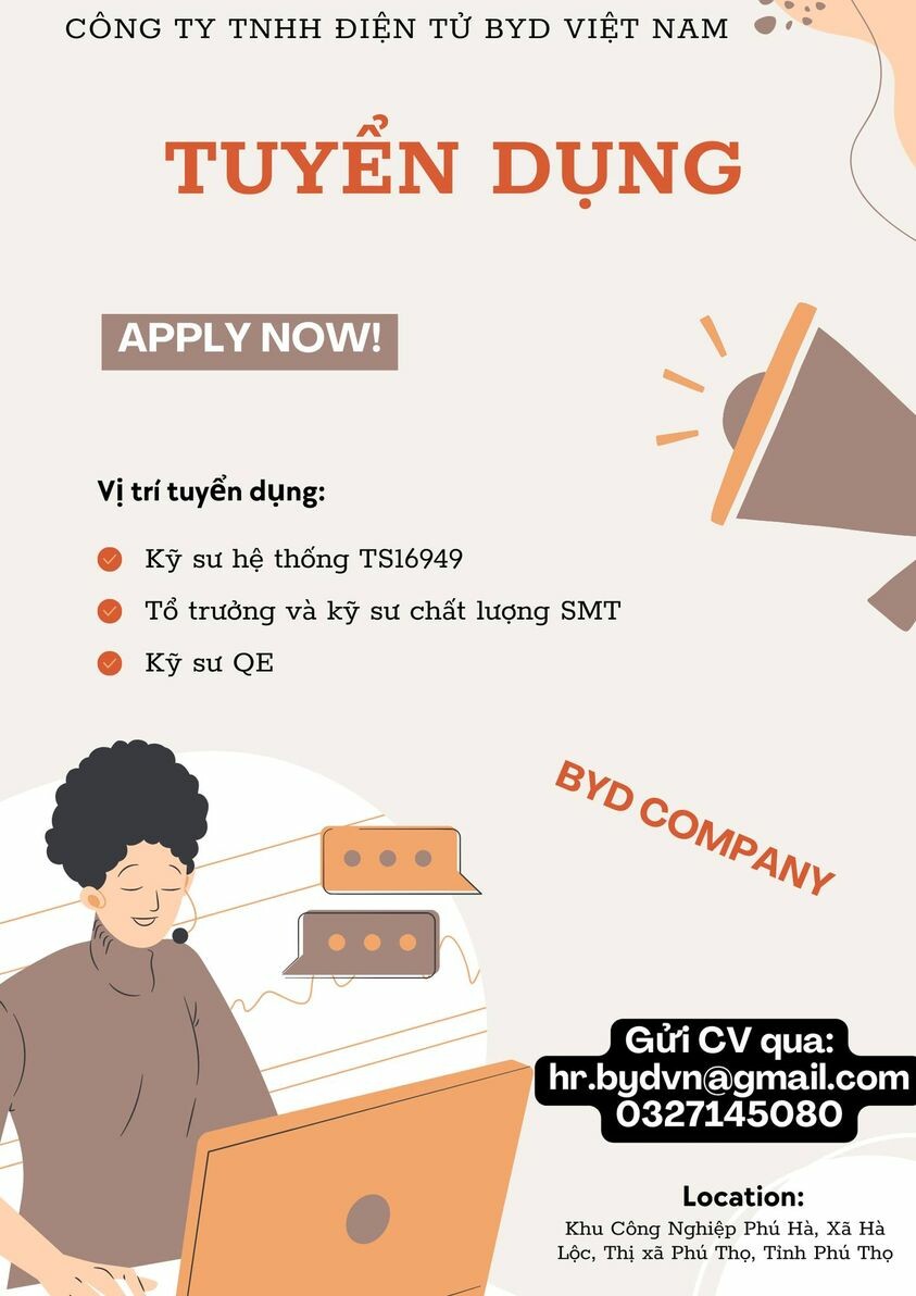 CÔNG TY TNHH ĐIỆN TỬ BYD (VIỆT NAM) 8