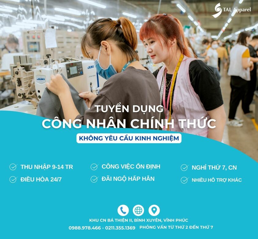 Công ty TNHH Sản xuất hàng may mặc Việt Nam 1