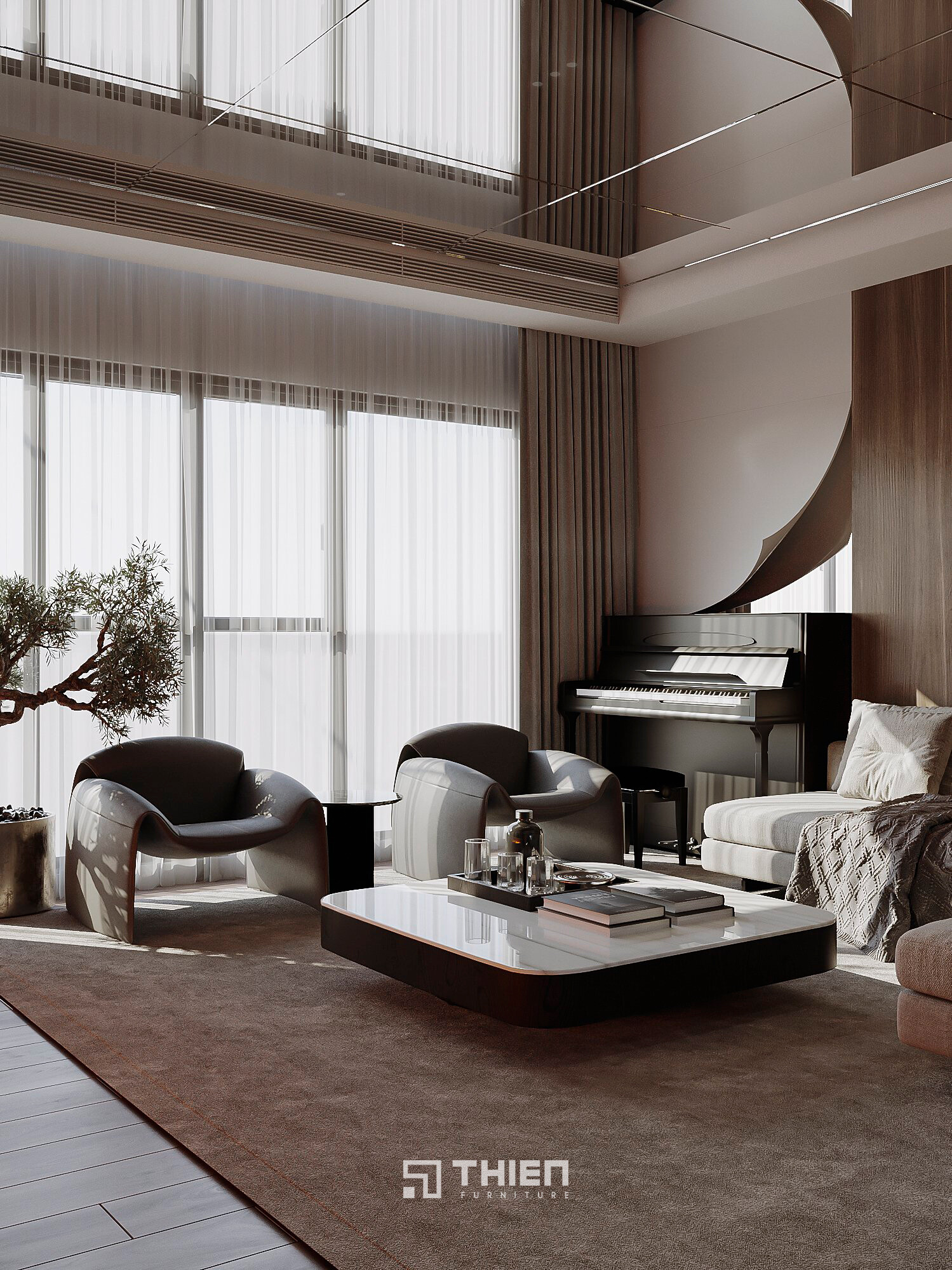 Thiết Kế Xây Dựng Nội Thất Thiên 5