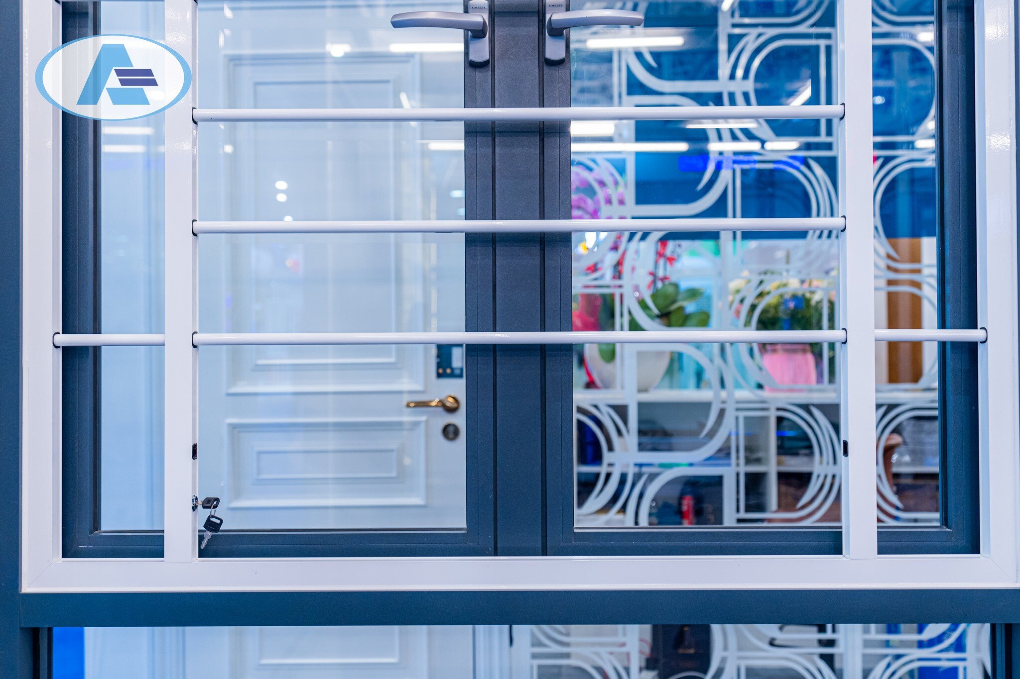 Nhôm Kính AA Windows 6