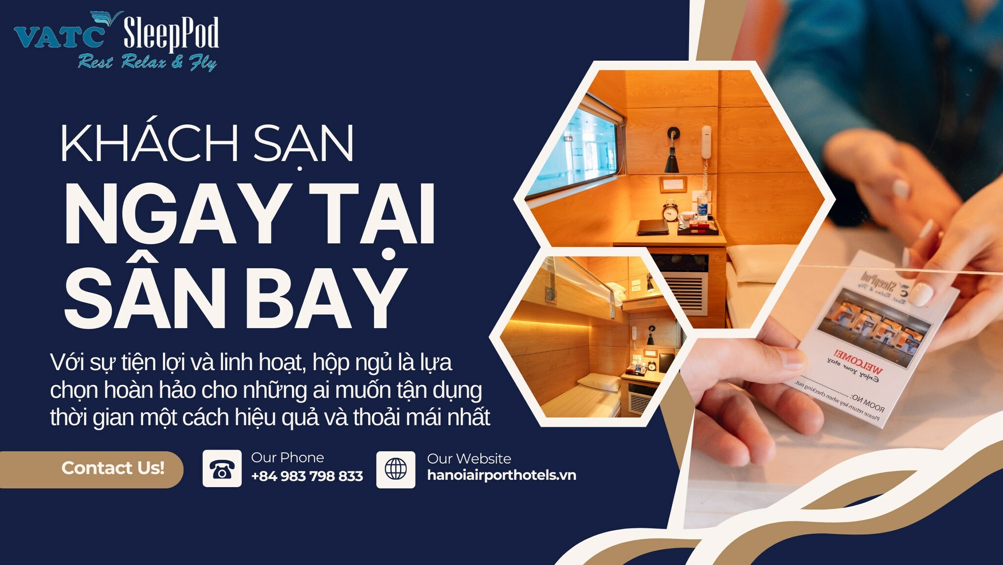 Du lịch Hàng không Việt Nam - Khách sạn VATC SleepPod 1
