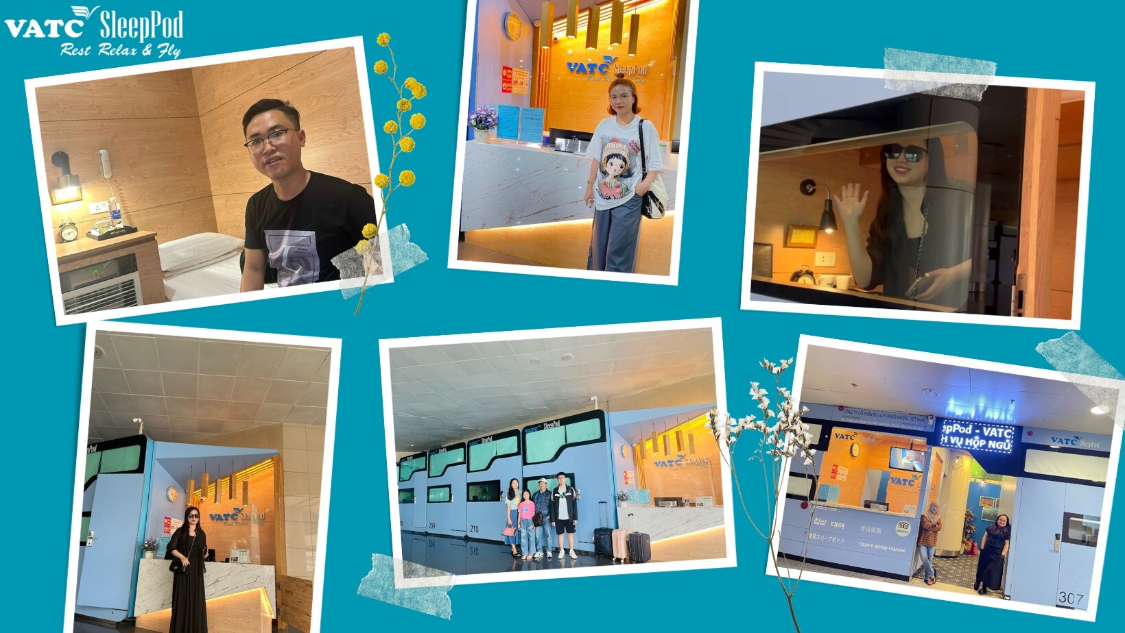 Du lịch Hàng không Việt Nam - Khách sạn VATC SleepPod 10