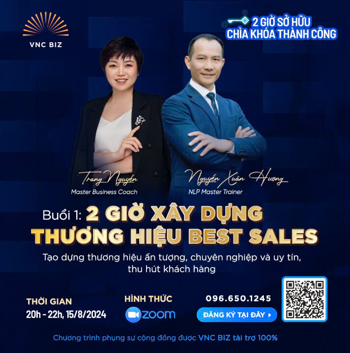 HUẤN LUYỆN VÀ ĐÀO TẠO DOANH NGHIỆP VIỆT  - VNC BIZ 2