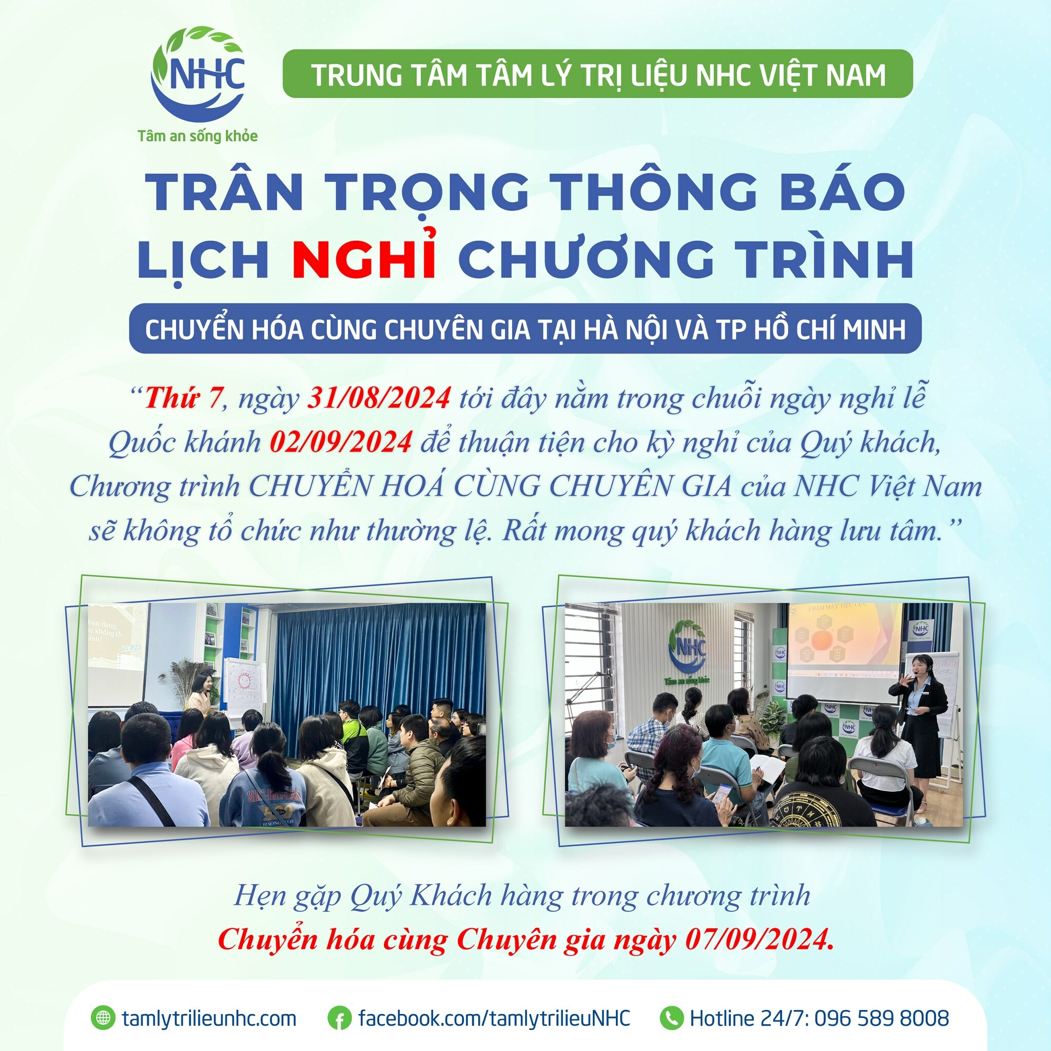 Tâm Lý Trị Liệu NHC Việt Nam 9