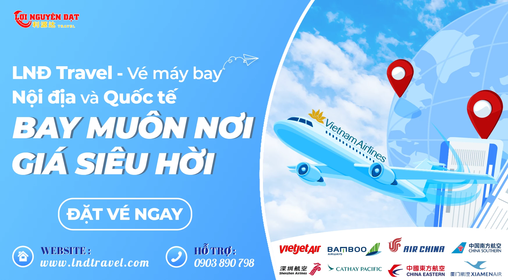 du lịch quốc tế Lợi Nguyên Đạt Việt Nam 9