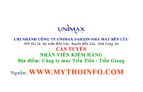 Unimax Saigon 8
