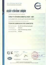 CÔNG TY CỔ PHẦN SORBITOL PHÁP-VIỆT 5