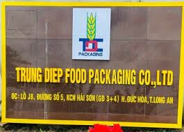 Công Ty TNHH Bao Bì Lương Thực Trung Điệp 1