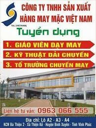 Công ty TNHH Sản xuất hàng may mặc Việt Nam 7