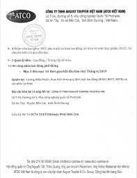 CÔNG TY TNHH AUGUST TOEPFER VIỆT NAM 9