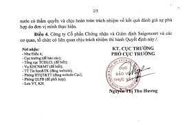 Giám Định Saigoncert 3