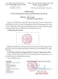 Công Ty Cổ Phần Đầu Tư Xây Dựng Và Kinh Doanh Nhà Tây Hồ 5