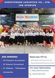 Công ty TNHH Logistics Sinovitrans 10