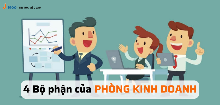 Phòng kinh doanh có chức năng gì? 4 bộ phận cơ bản của Phòng kinh doanh