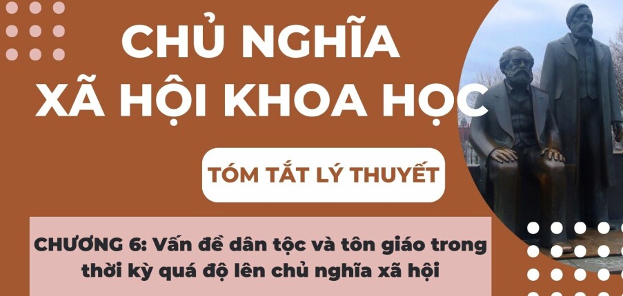 Vấn đề dân tộc và tôn giáo trong thời kỳ quá độ lên chủ nghĩa xã hội | Tóm tắt lý thuyết Chủ nghĩa xã hội khoa học | DUE (2025)