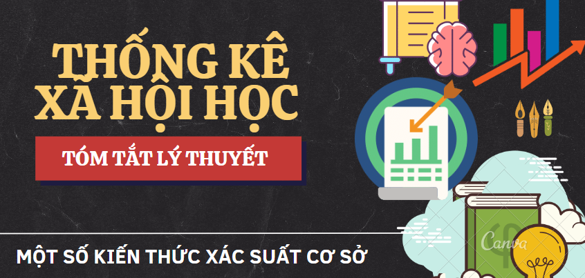 Một số kiến thức xác suất cơ sở | Tóm tắt lý thuyết Thống kê Xã hội học | HNUE (2025)