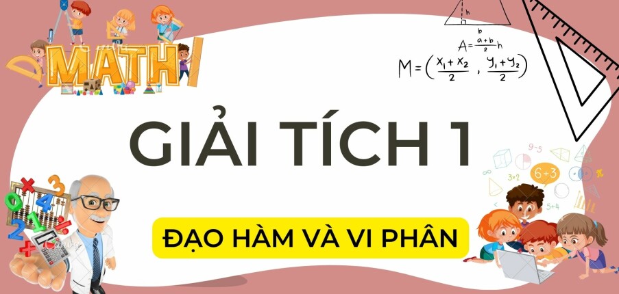 Đạo hàm và vi phân | Công thức và câu hỏi trắc nghiệm Giải tích 1 | FTU (2025)