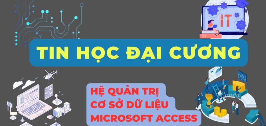 Hệ quản trị cơ sở dữ liệu Microsoft Access | Câu hỏi bài tập Tin học đại cương | PTIT (2025)
