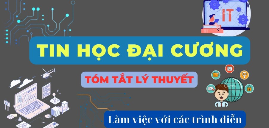Làm việc với các trình diễn? | Tóm tắt lý thuyết Tin học đại cương | Đại học Kinh Tế, Đại học Đà Nẵng (2025)