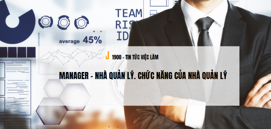 Manager – Nhà quản lý. Chức năng của nhà quản lý