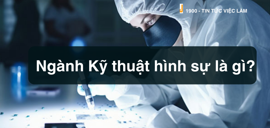 Ngành Kỹ thuật hình sự là gì? TOP công việc "hot" ngành Kỹ thuật hình sự