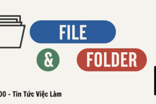 File và Folder là gì? So sánh và cách đặt tên tệp, thư mục dễ tìm khoa học nhất